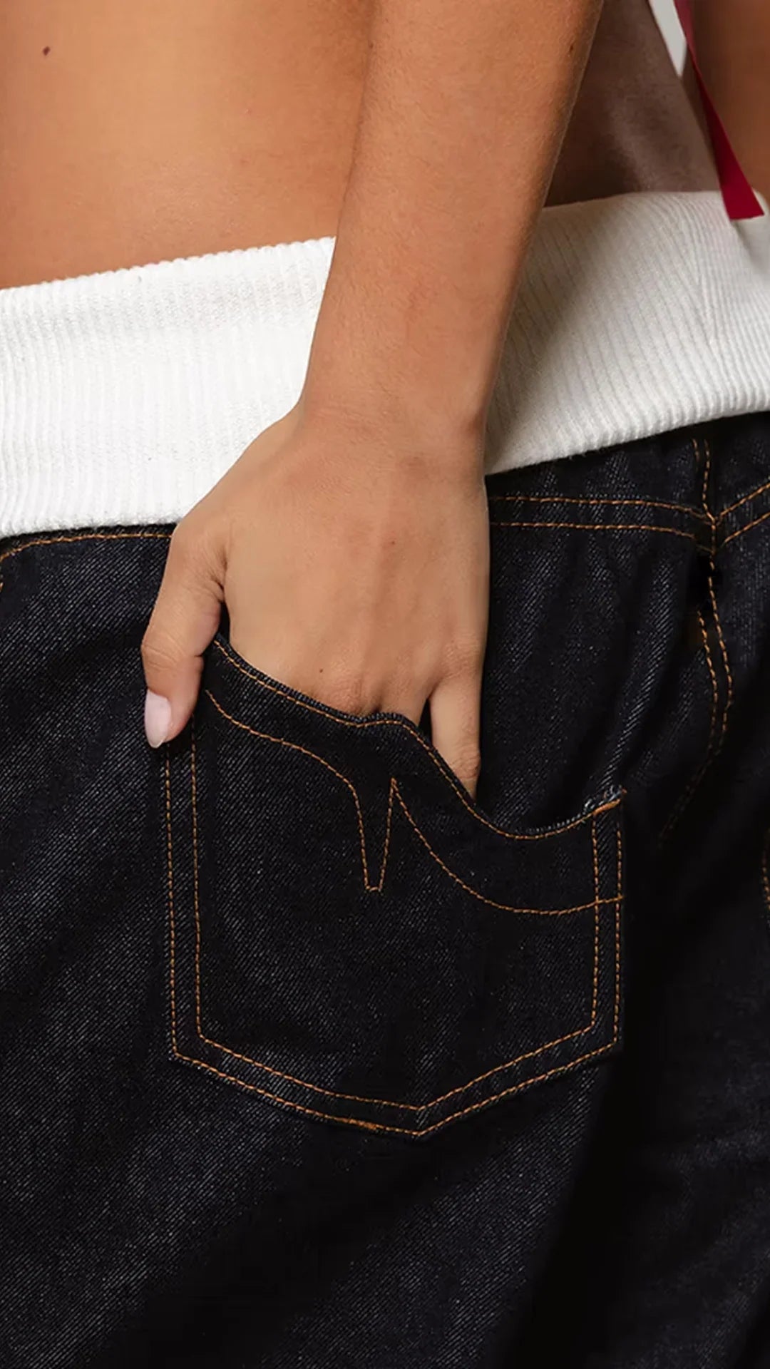 Fold-Over Jeans| Édition Vintage