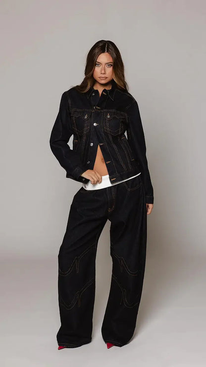 Fold-Over Jeans| Édition Vintage